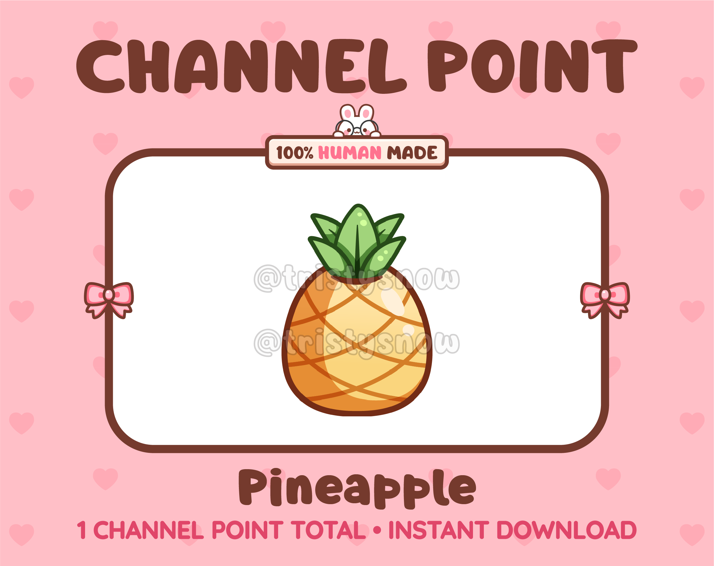 Pineapple Twitch channel point icon.