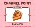 Apple Pie Twitch channel point icon.