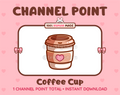 Coffee Cup Twitch channel point icon.