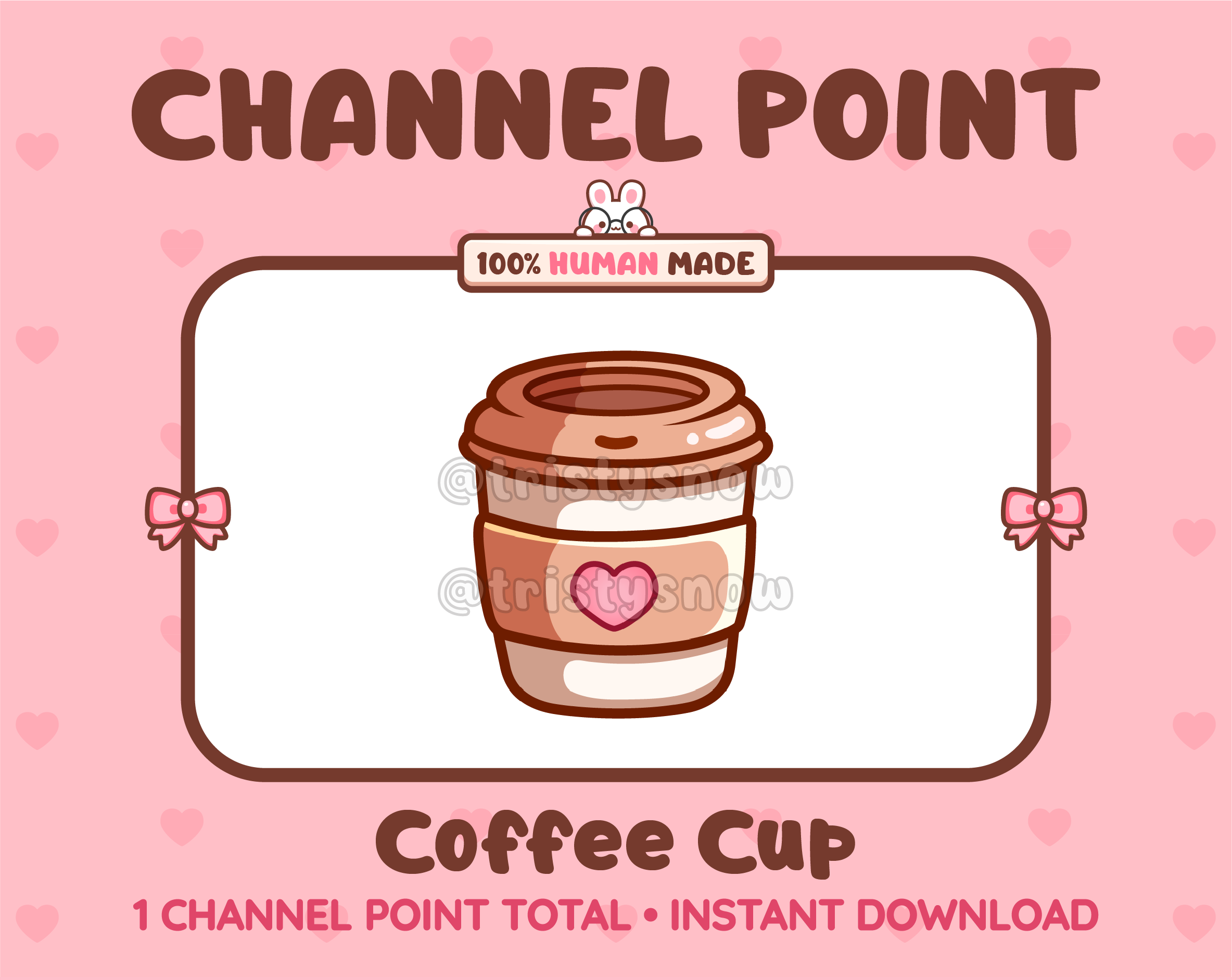 Coffee Cup Twitch channel point icon.
