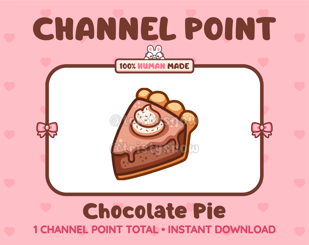 Chocolate Pie Twitch channel point icon.