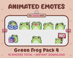 Frog Emotes - Pack 4 (Animated & Static)